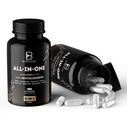 ALL IN ONE Kapseln mit Shilajit & Ashwagandha - 120 Stk.
